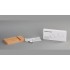 Беспроводное (10W) зарядное устройство Bamboo Power 5000 mAh с подставкой под смартфон, бамбук, бежевый