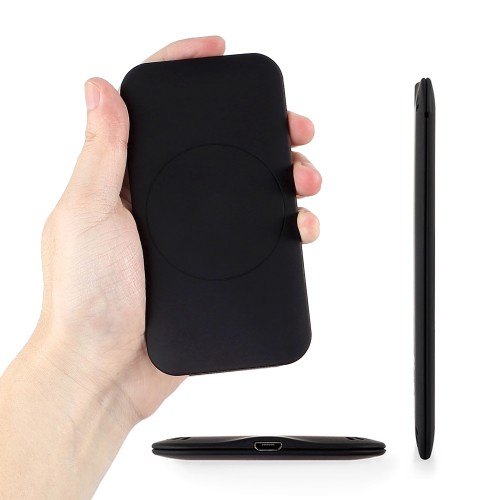 Настольное беспроводное зарядное устройство Slim SOFTTOUCH, черный