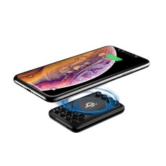 Беспроводное зарядное устройство CamerON, 5000 mAh, черный