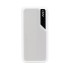 Зарядное устройство Connect 10000 mAh со встроенными Type-C/Lightning кабелями, белый с серым