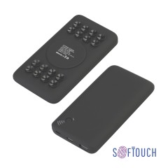Беспроводное зарядное устройство Ten SOFTTOUCH, 10000 mAh, черный