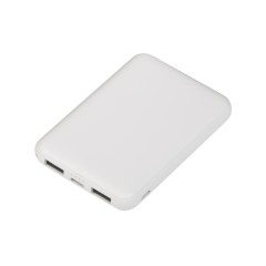 Зарядное устройство Compact, 5000 mAh, белый, белый