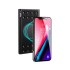 Беспроводное зарядное устройство Eight SOFTTOUCH, 8000 mAh, с подсветкой логотипа и подставкой, черный
