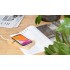 Беспроводное (10W) зарядное устройство Bamboo Power 5000 mAh с подставкой под смартфон, бамбук, бежевый