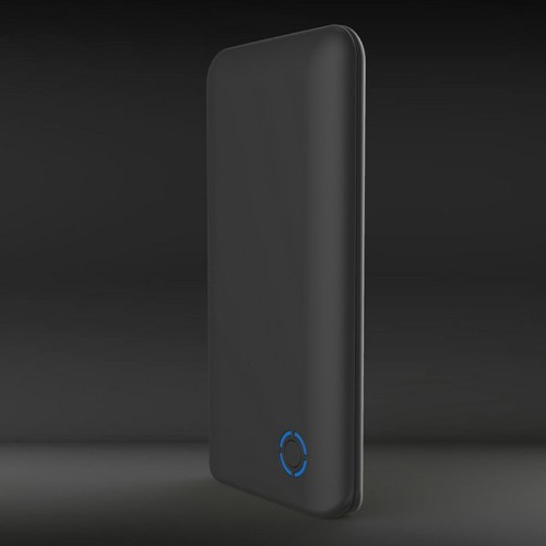Беспроводное зарядное устройство Fast SOFTTOUCH, 6000 mAh, черный