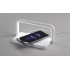 Лампа складная Smart Light с беспроводным (10W) зарядным устройством и подставкой для смартфона, белый