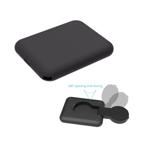 Складная беспроводная (15W) зарядная станция I-Fold для смартфона, часов/наушников, черный