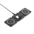 Складная беспроводная (15W) зарядная станция Flip с MagSafe, черный