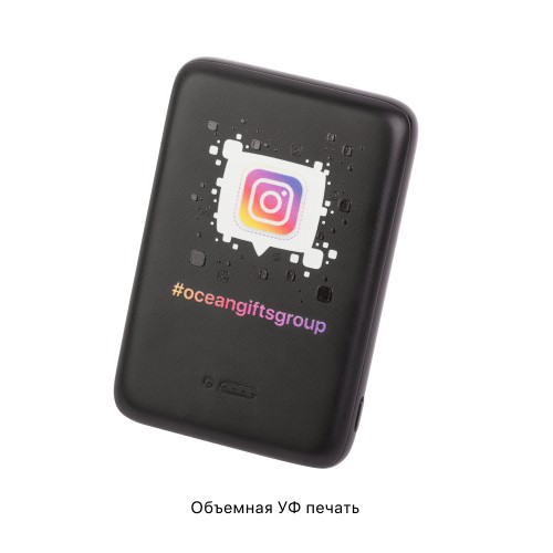 Беспроводное зарядное устройство CamerON, 5000 mAh, черный