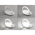 Лампа складная с беспроводным (15W) зарядным устройством Sky Light, белый с серым