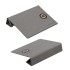 Настольная складная подставка Cool Mat с беспроводным (15W) ЗУ, сенсорной подсветкой логотипа, функцией MagSafe и ковриком для мыши, серый