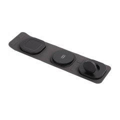 Складная беспроводная (15W) зарядная станция Magic Case с MagSafe для смартфона, часов и наушников, черный