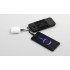Беспроводное зарядное (22.5/15W) устройство Topfull SOFTTOUCH 10000 mAh с подсветкой лого, присосками, встроенными кабелями, с подставкой, черный