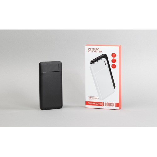 Зарядное устройство Ten 10000 mAh, черный