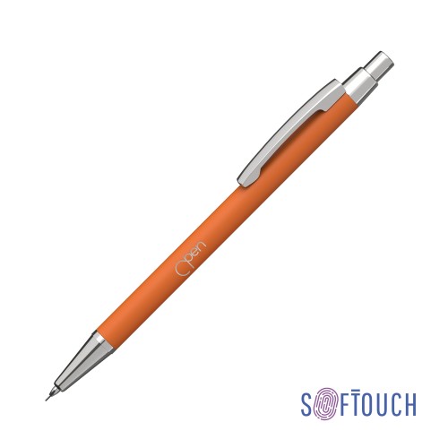 Карандаш механический Ray, покрытие soft touch, оранжевый