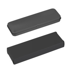Набор Ray (ручка+карандаш), покрытие soft touch, черный