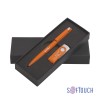 Набор ручка + флеш-карта 16 Гб в футляре, покрытие soft touch, оранжевый Набор ручка + флеш-карта 16 Гб в футляре, покрытие soft touch, оранжевый