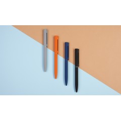 Ручка шариковая Sirius, покрытие soft touch, черный