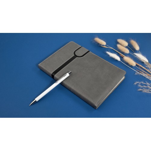 Ручка шариковая Trade, покрытие soft touch, белый