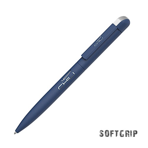 Ручка шариковая Jupiter SOFTGRIP, покрытие softgrip, темно-синий