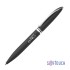 Ручка шариковая Rocket, покрытие soft touch, черный