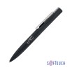 Ручка шариковая Mercury, покрытие soft touch, черный