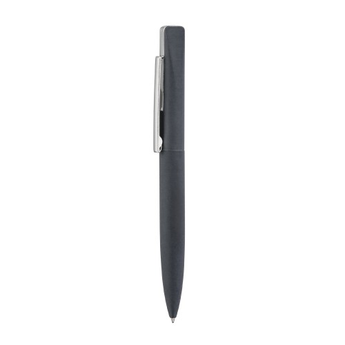 Ручка шариковая Mercury, покрытие soft touch, антрацит