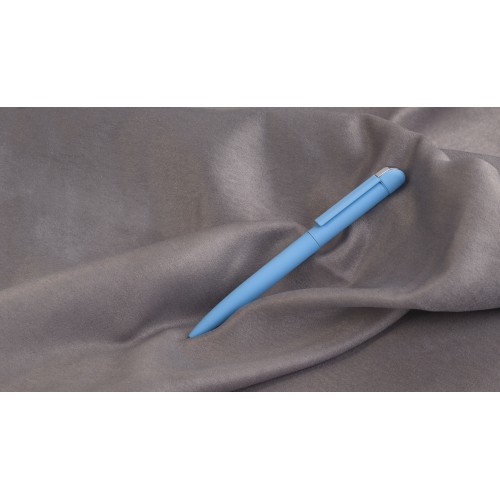 Ручка шариковая Jupiter, покрытие soft touch, голубой