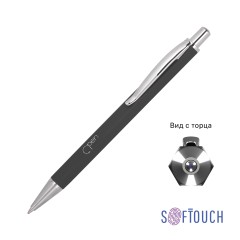 Ручка шариковая Stanley, покрытие soft touch, черный