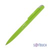 Ручка шариковая Jupiter, покрытие soft touch, зеленое яблоко