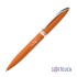 Ручка шариковая Rocket, покрытие soft touch, оранжевый