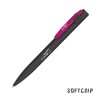 Ручка шариковая Lip SOFTGRIP, черный с фуксией