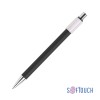 Ручка шариковая Spin с 6ти-гранным спиннером, покрытие soft touch, черный Ручка шариковая Spin с 6ти-гранным спиннером, покрытие soft touch, черный