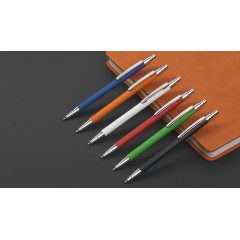 Ручка шариковая Ray, покрытие soft touch, черный
