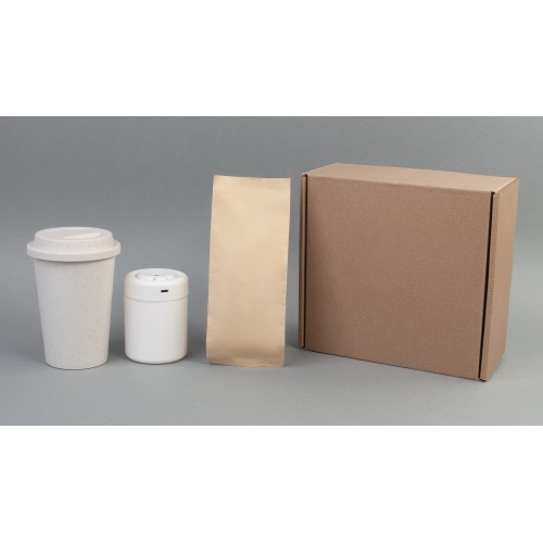 Набор Комфорт, бежевый с белым