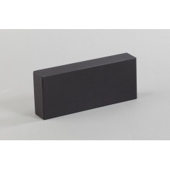 Подарочная коробка без ложемента (крышка-дно, 20,5 х 3,5 х 8,5 см), черный