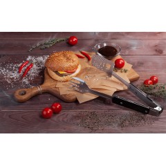 BBQ-мультитул Roast, черный с серебристым