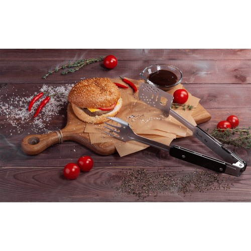 BBQ-мультитул Roast, черный с серебристым