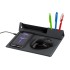 Настольная складная подставка Cool Desk с беспроводным (10W) зарядным устройством и ковриком для мыши, темно-серый