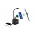 Лампа Smart Flex с беспроводным 3в1 (15W) ЗУ с MagSafe, часами, карандашницей и подсветкой логотипа, черный