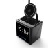 Лампа Smart Flex с беспроводным 3в1 (15W) ЗУ с MagSafe, часами, карандашницей и подсветкой логотипа, черный