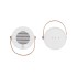 Настольная беспроводная (15W) зарядная станция Smart Home с bluetooth колонкой-лампой, белый