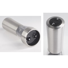 Электрическая мельница Salt&Pepper для специй двойная, стальной серый