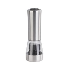 Электрическая мельница Salt&Pepper для специй двойная, стальной серый