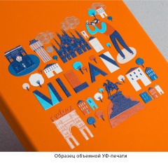 Ежедневник недатированный Милан_Объекты, А5, оранжевый