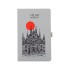 Блокнот Парма_Duomo Milan, формат А5, серый