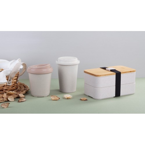 Стакан Natural bamboo 450 мл, бежевый