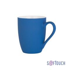 Кружка Trend, покрытие soft touch, синий
