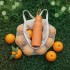 Бутылка для воды Фитнес 700 мл, покрытие soft touch, оранжевый