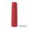 Термос Родос, покрытие soft touch, 1 л., красный